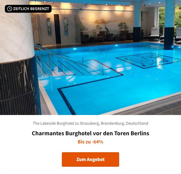 Charmantes Burghotel vor den Toren Berlins