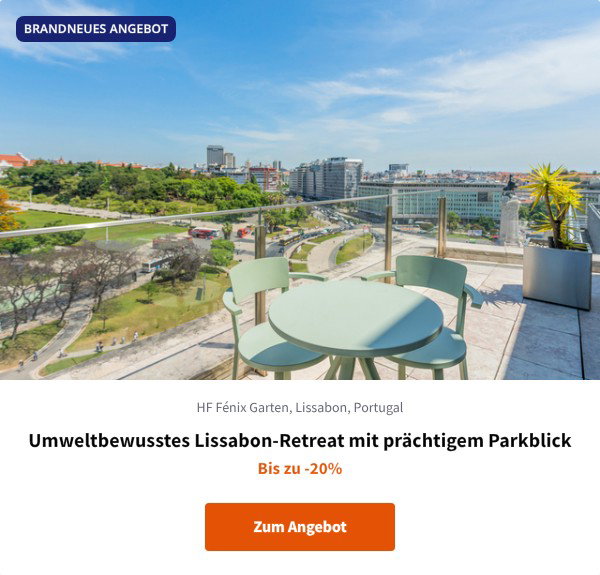 Umweltbewusstes Lissabon-Retreat mit prächtigem Parkblick
