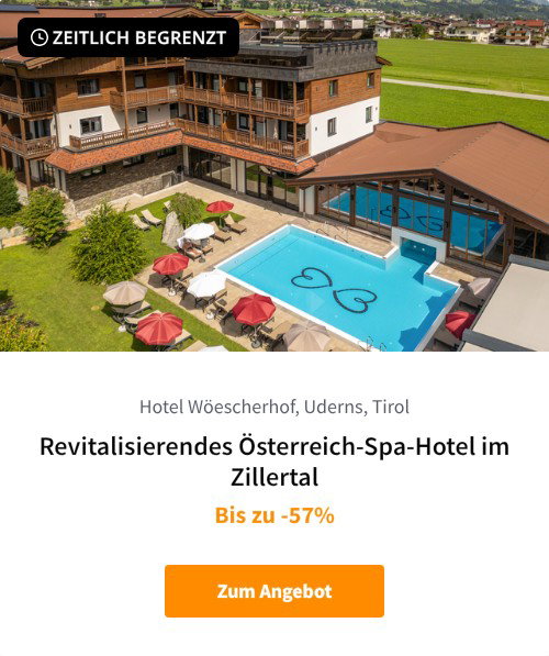 Revitalisierendes Österreich-Spa-Hotel im Zillertal