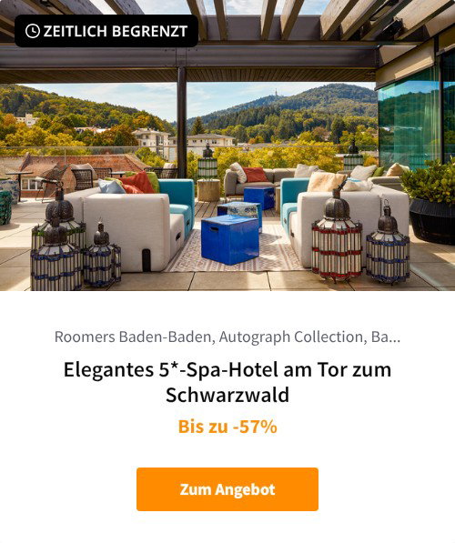 Elegantes 5*-Spa-Hotel am Tor zum Schwarzwald