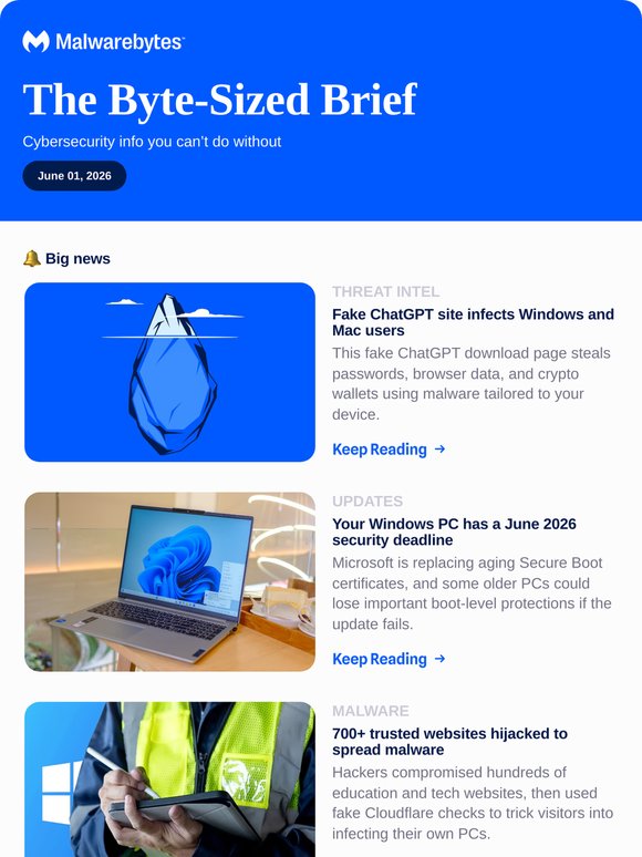 Fake ChatGPT site infects Windows and Mac users