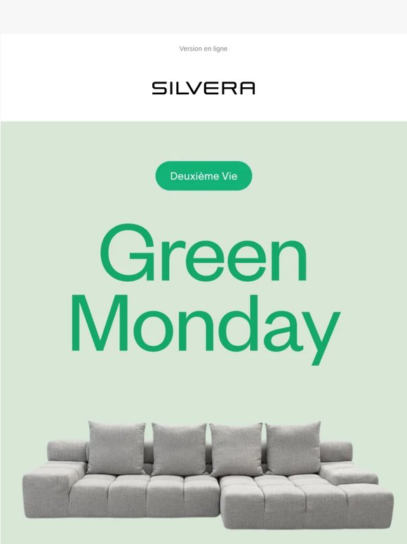 Green Monday : Des pièces de Deuxième Vie jusqu’à -70%