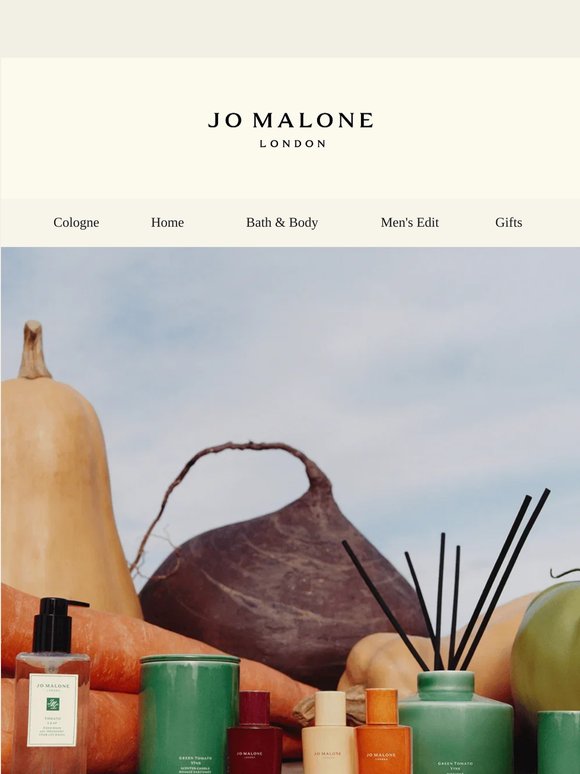Introducing our in-season Veggies scents