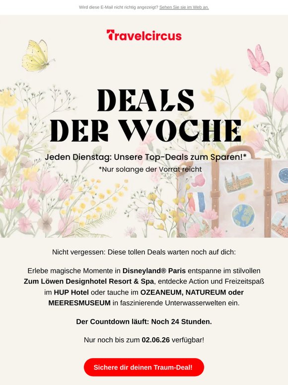 Nur noch 24h: Deine Deals sind bald weg!