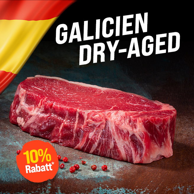 10% Rabatt - Galicien Dry Aged Beef