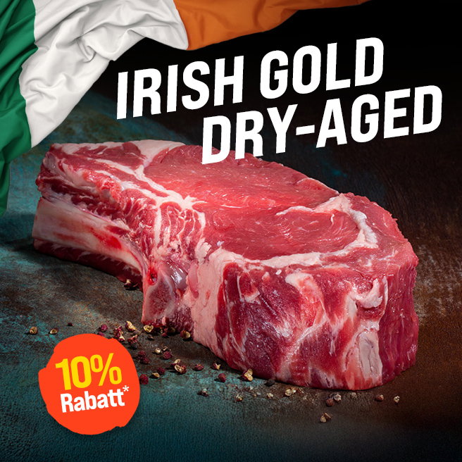 10% Rabatt - Irish Dry Aged Beef
