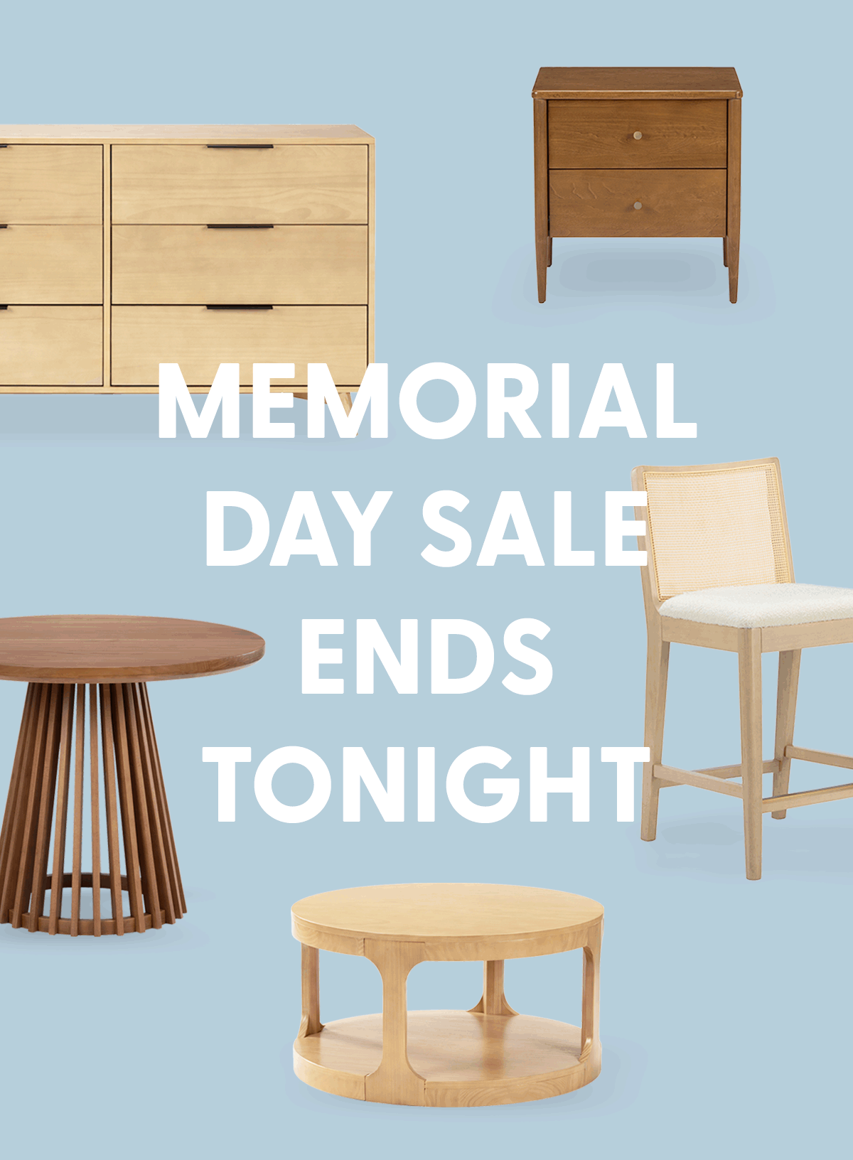 Memorial Day Sale Ends Tonight