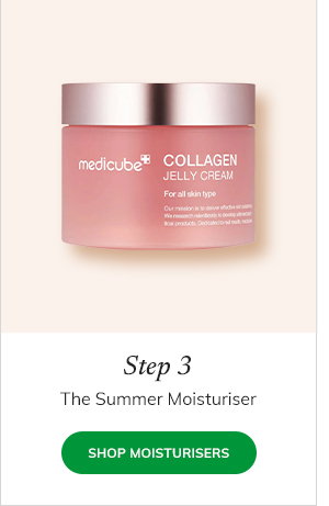 step 3. the summer moisturiser. shop moisturisers