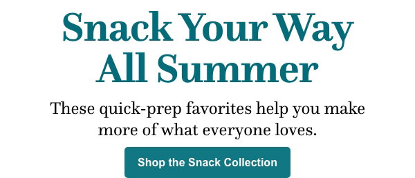 shop the snack collection
