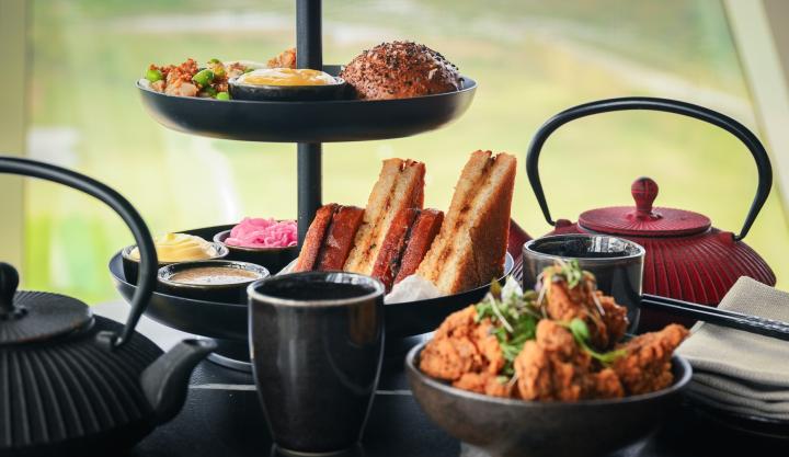 Asiatisk Afternoon Tea på SUKAIBA