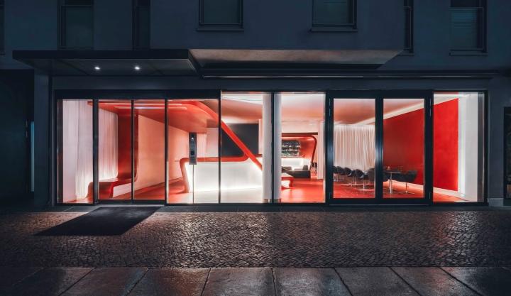 Bo på design-hotel i Berlin