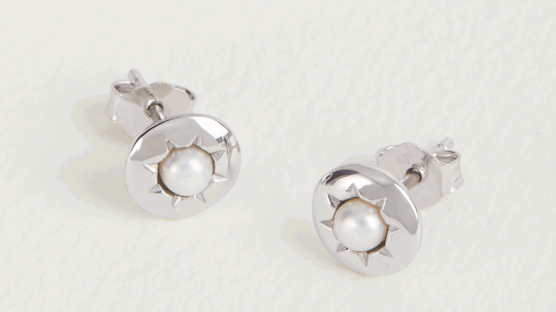 June Birthstone Earrings