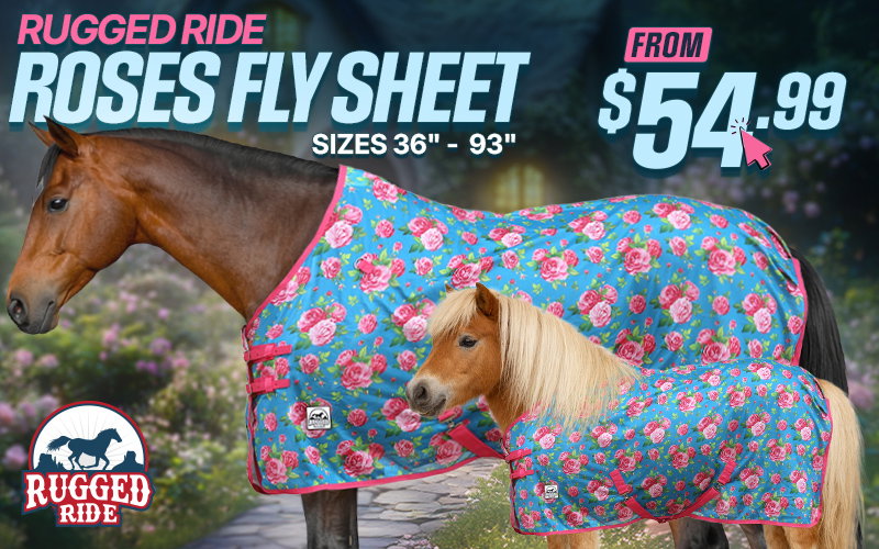 Rose Print Fly Sheets $54.99