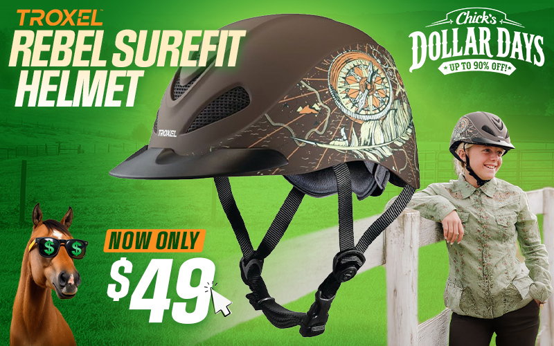 Troxel Rebel SureFit Helmet $49 - Dollar Days Deal$