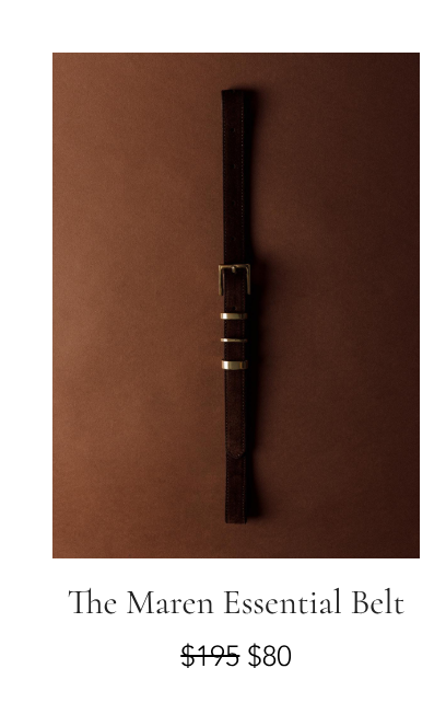 The Maren Essential Belt