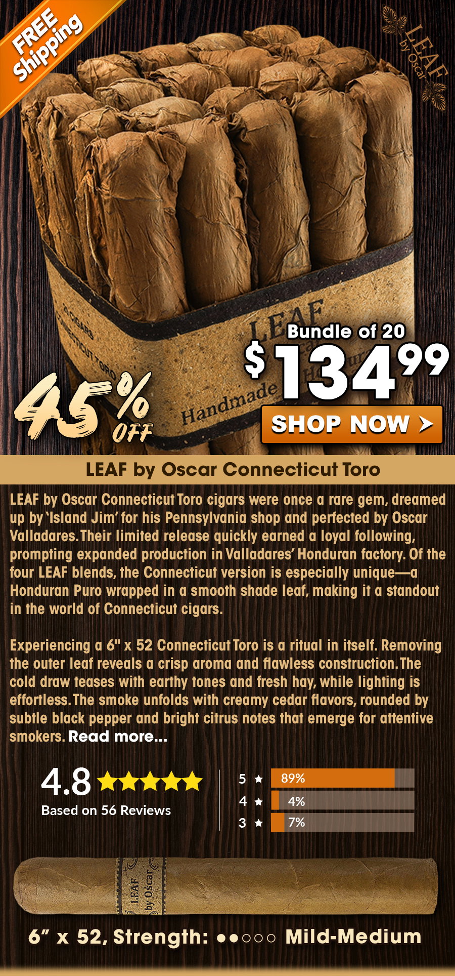 LEAF by Oscar Connecticut Toro