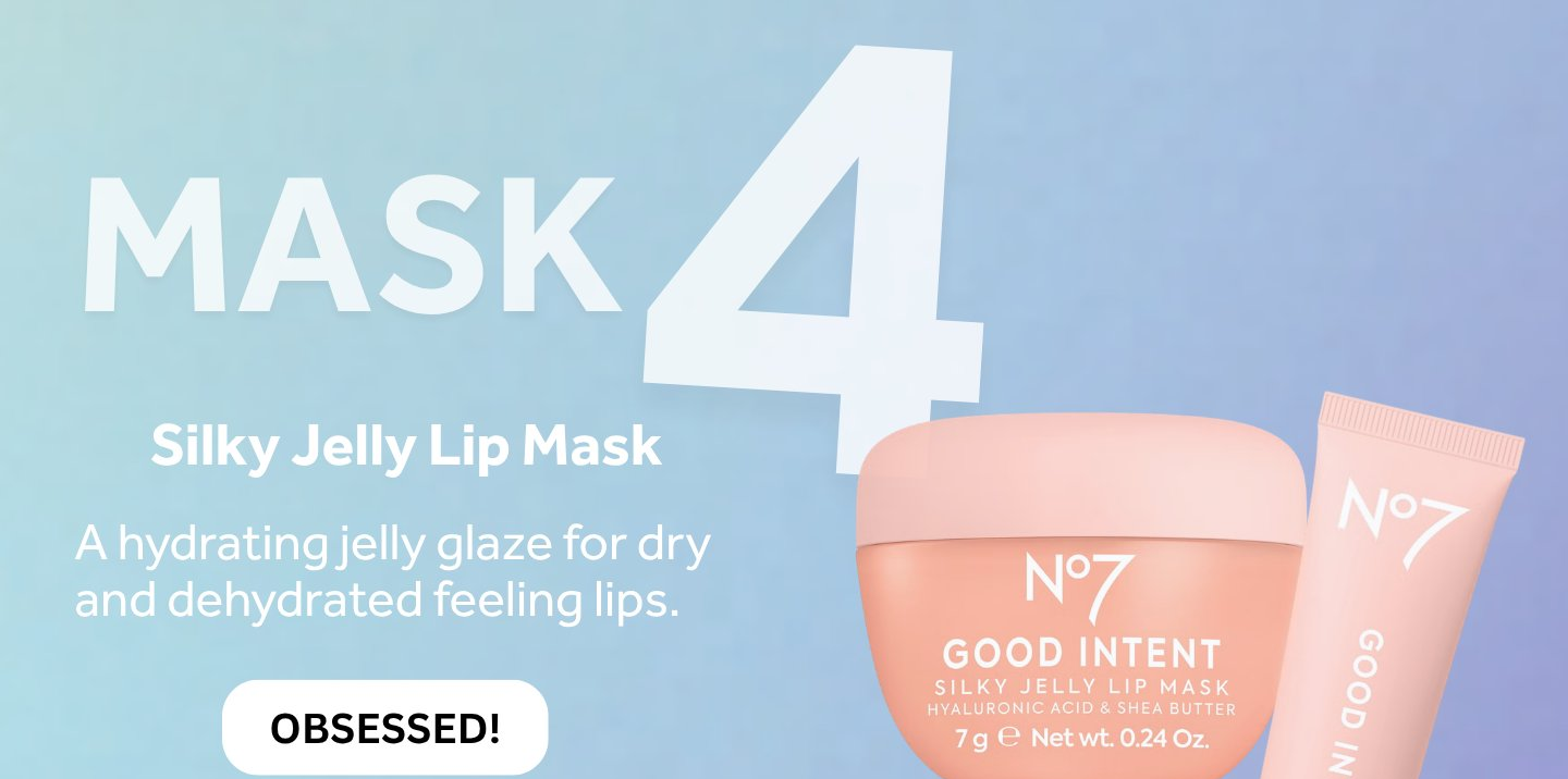 No7 Gd Intent Silky Jelly Lip Mask 7g