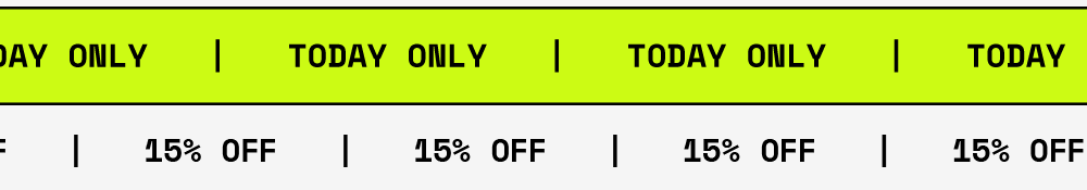 TODAY ONLY