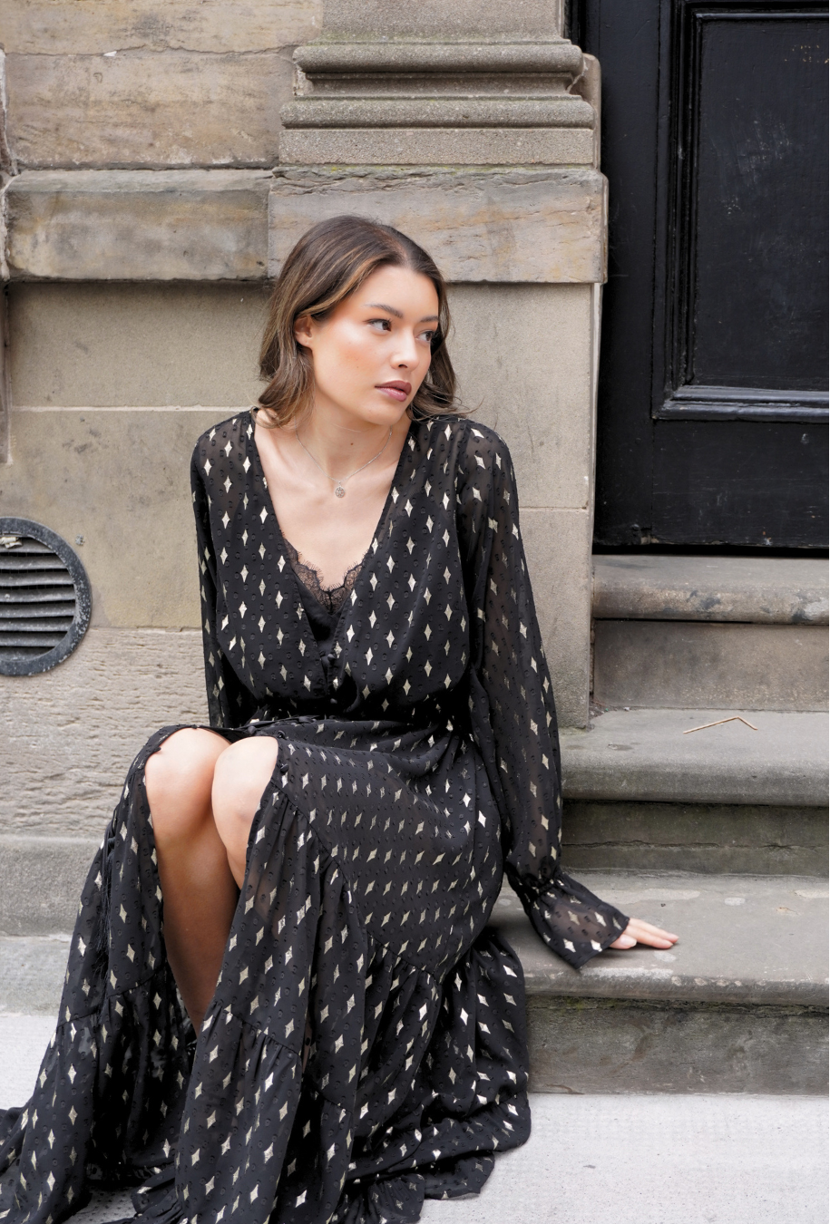 Space Oddity Metallic Maxi