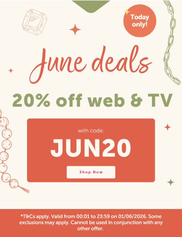20% off web and tv