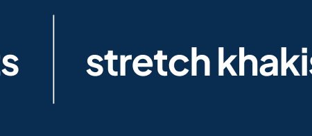 stretch khakis