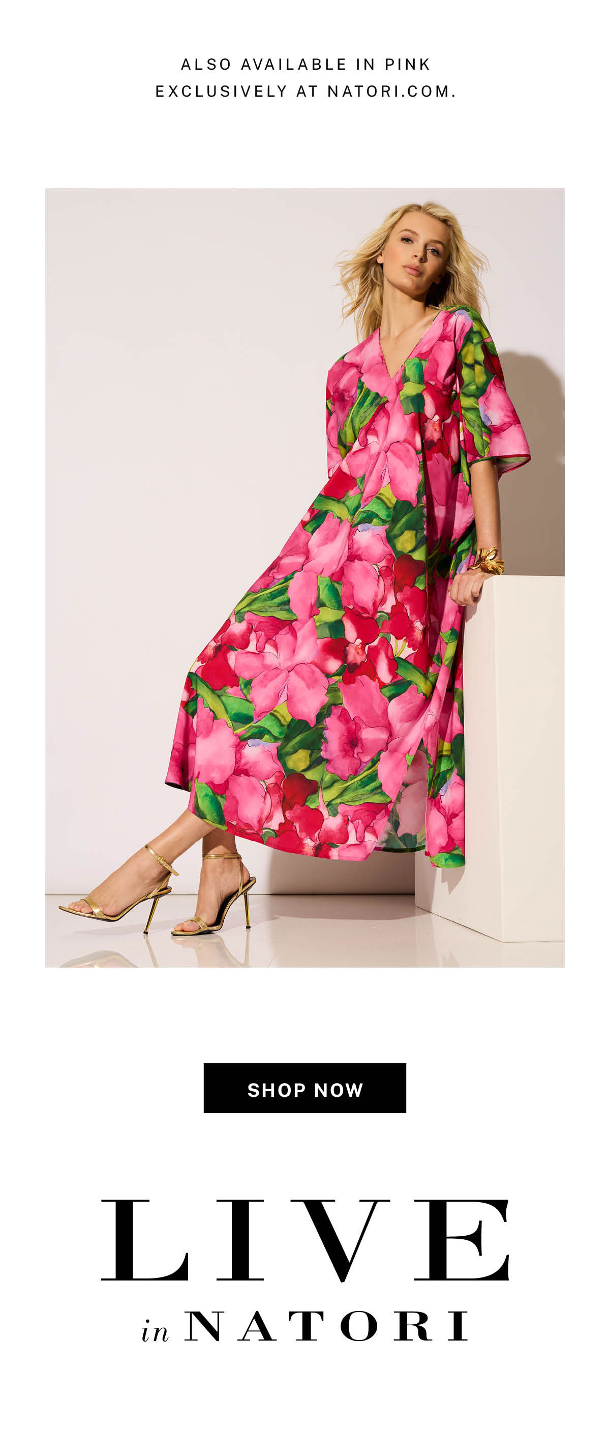 Also available in an exclusive pink color.