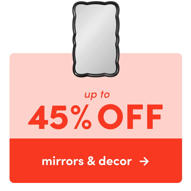 mirror & decor clearance