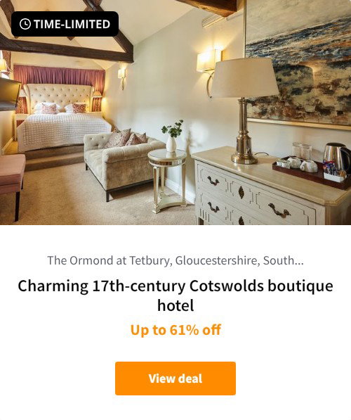Charming 17th-century Cotswolds boutique hotel