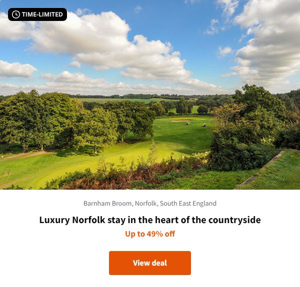Luxury Norfolk stay in the heart of the countryside