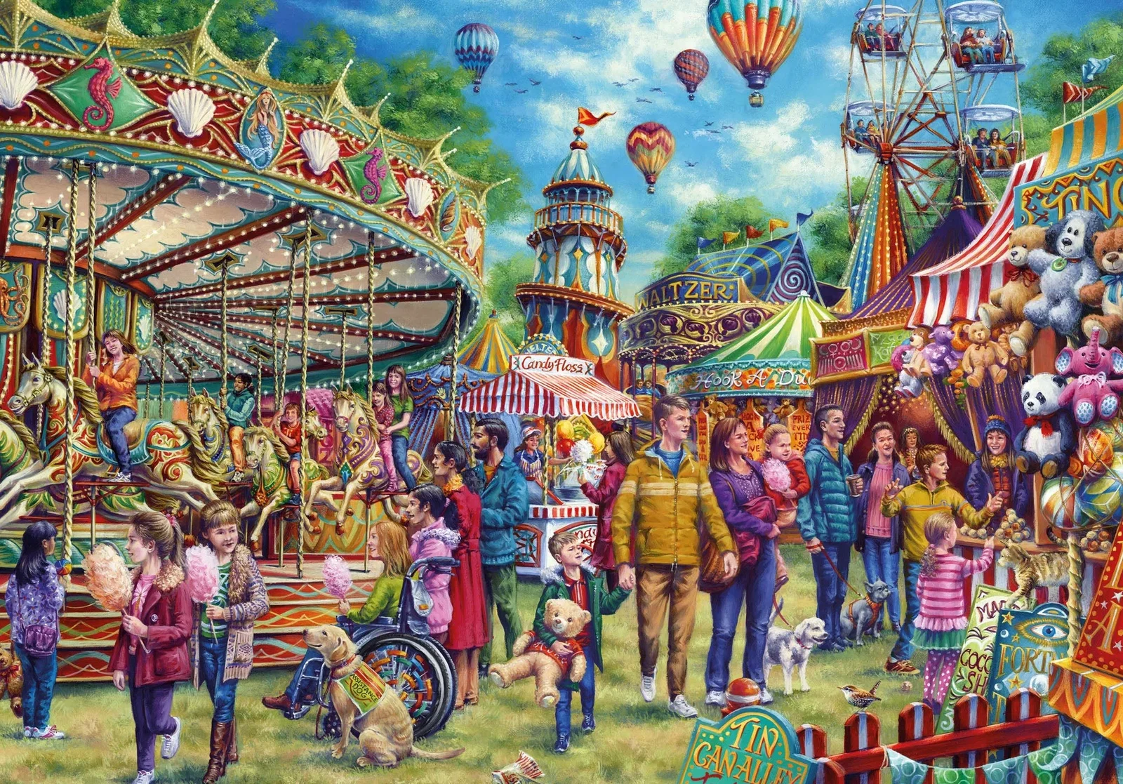 Image of Fun at the Fair 1000 Piece Jigsaw Puzzle