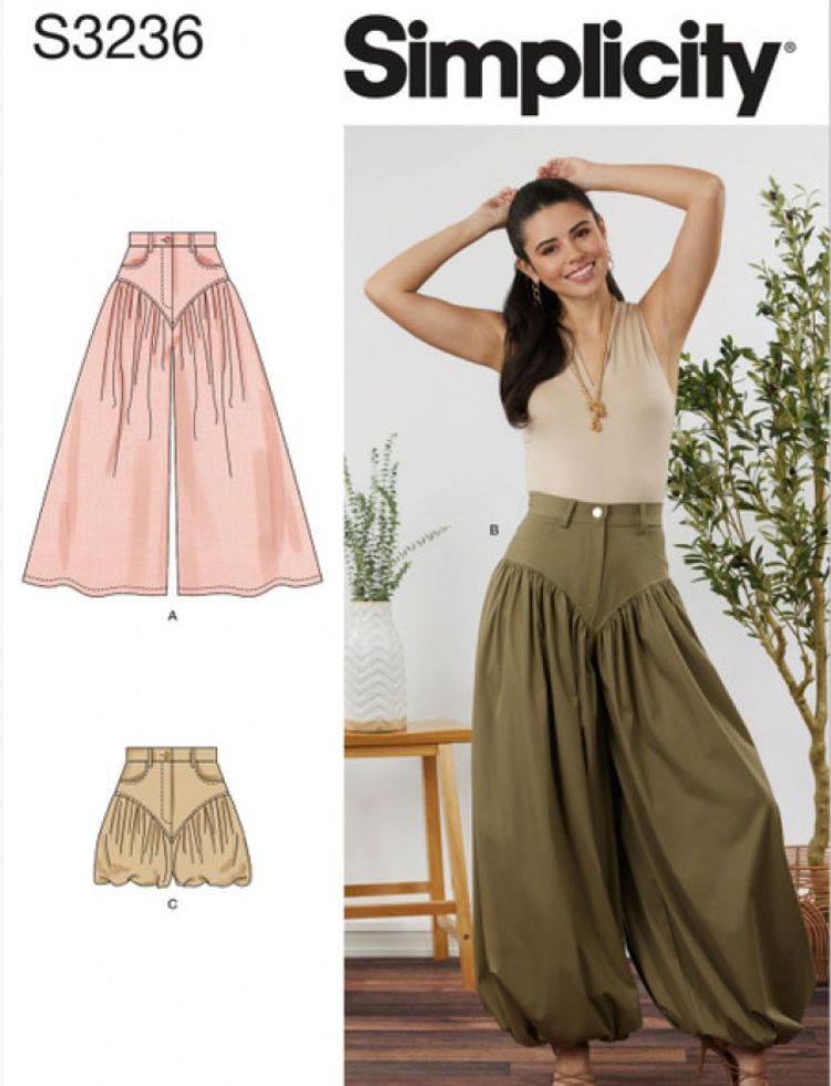 Simplicity Paper Sewing Pattern 3236