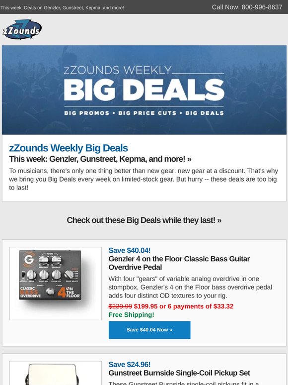 BIG DEALS That Hit All the Right Notes!