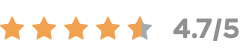 Star rating 4.7/5
