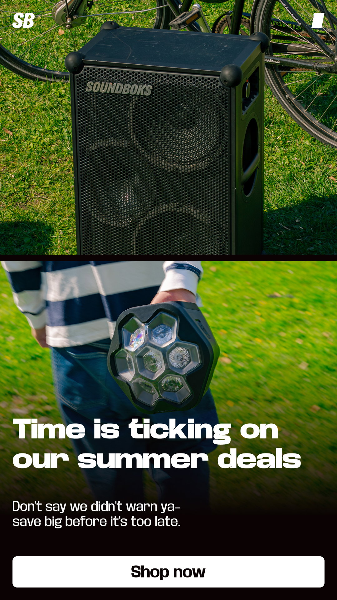 Time is ticking on our summer deals