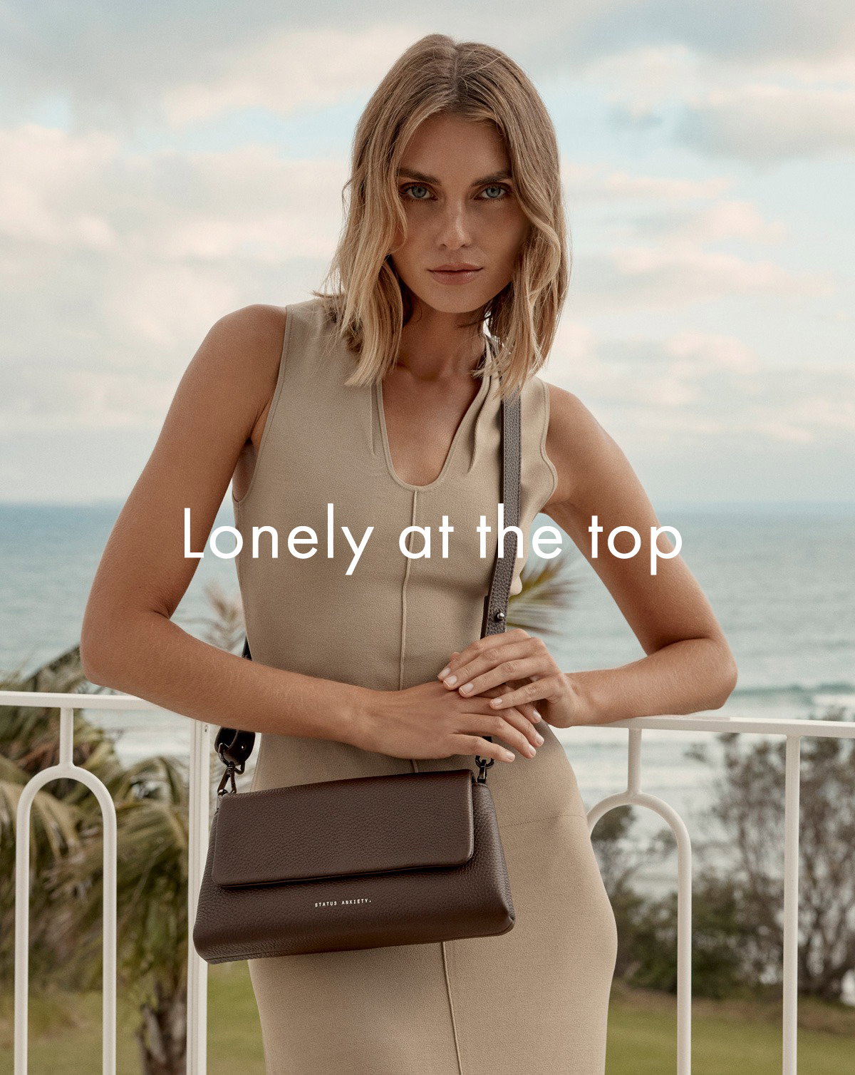 'Lonely at the top' - Featuring 'Zenith' Bag in Cocoa