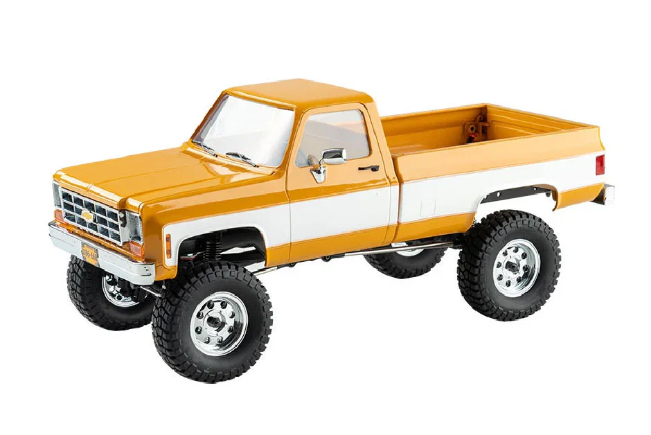 FMS 1/18 FCX18S Chevrolet K10 S RTR RC Truck - Yellow