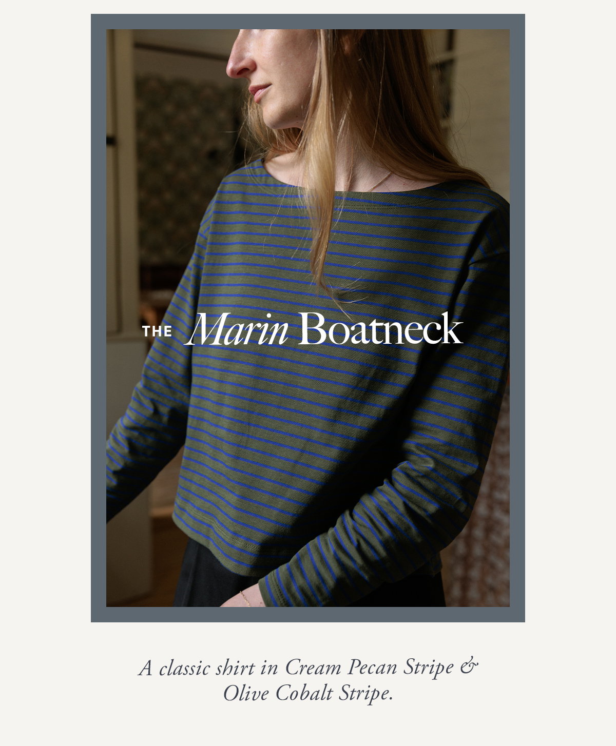 Marin Boatneck Top