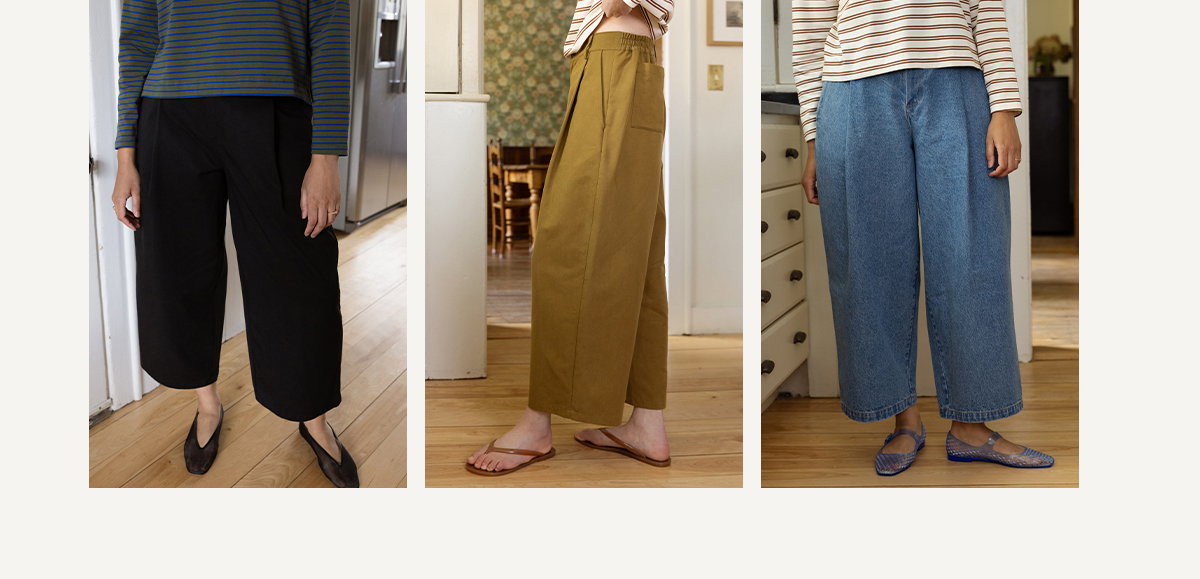 Stoop Pleated Pants