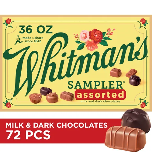Whitman's Giant Sampler® Assorted Chocolates, 36 oz. box
