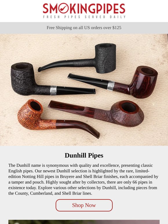 Dunhill Pipes | Rare Notting Hill