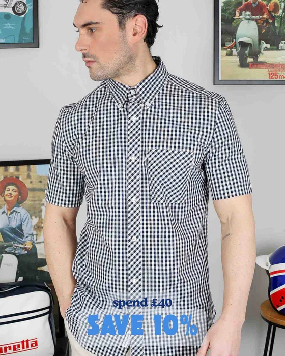S/S Gingham Shirt