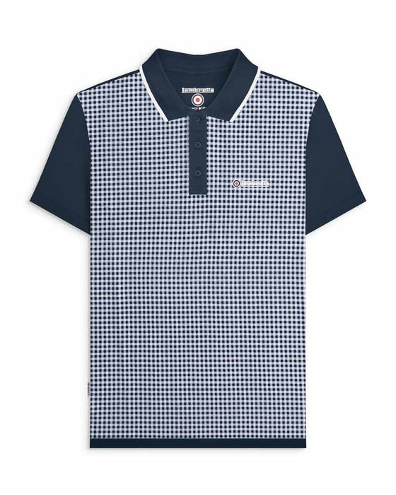 Gingham AOP Polo
