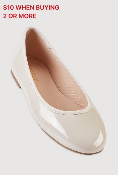 Shop Almond Toe Ballerina Flats