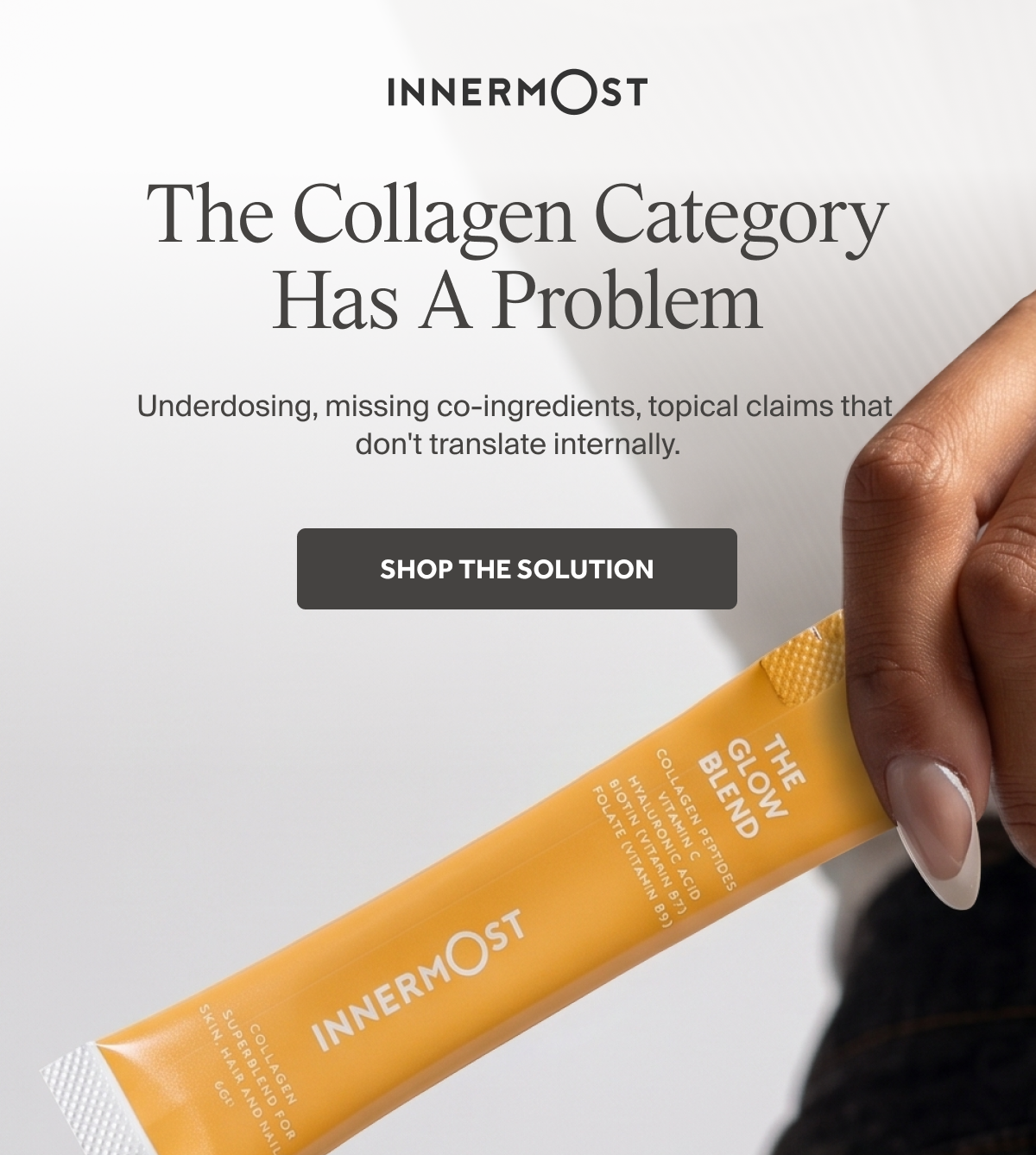 The collagen category has a problem