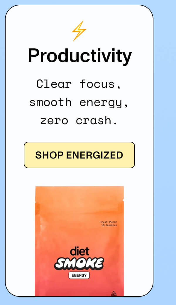 ⚡ PRODUCTIVITY Clear focus, smooth energy, zero crash.  >> SHOP ENERGIZED <<