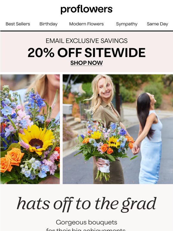 Jumping Into June with 20% Off Summer Blooms!