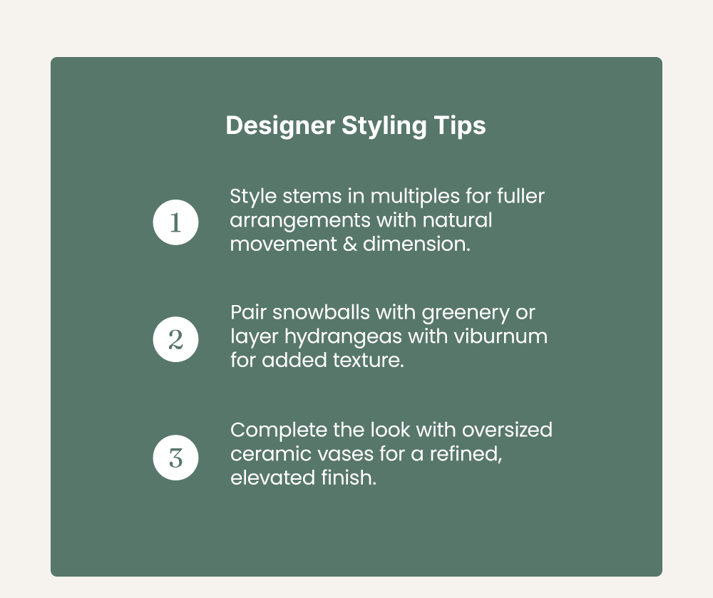 Designer Styling Tips