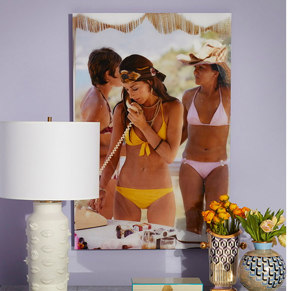 Slim Aarons "Social Call" Photograph
