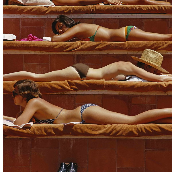 Slim Aarons "Sunbathing in Capri" Photograph