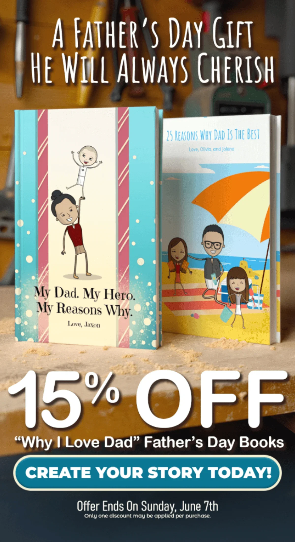 A Father's Day Gift He Will Always Cherish — Save 15%